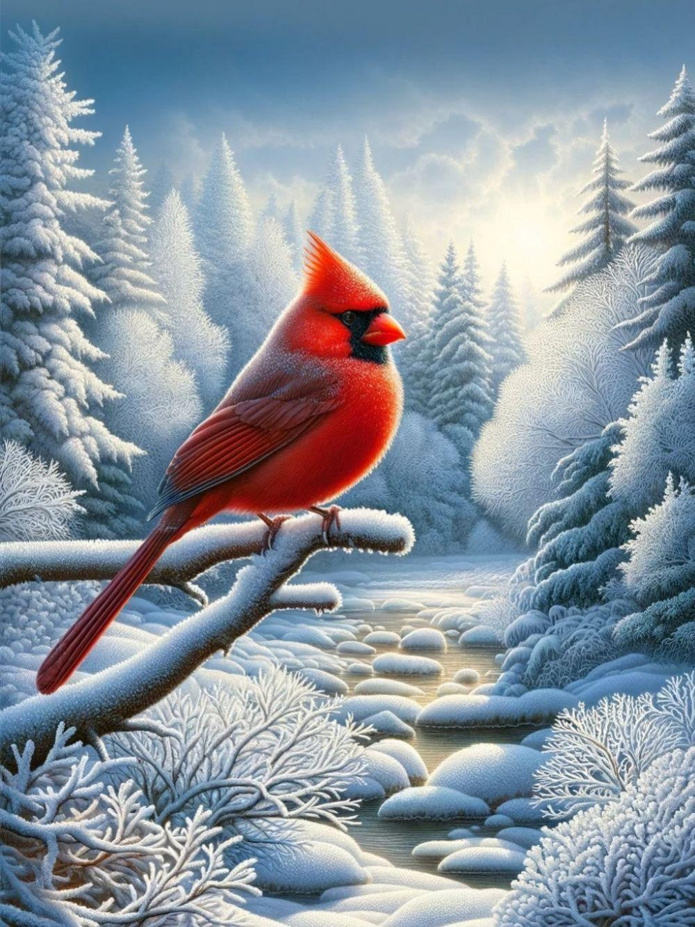 Cardinal | Diamond Painting