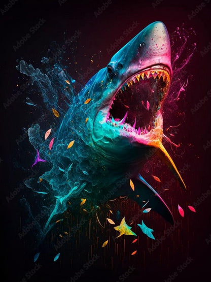 Shark | Diamond Painting