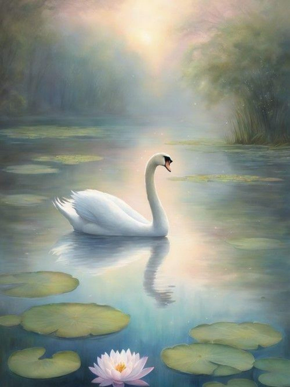 Swan | Diamond Painting