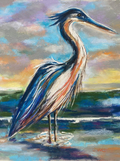 Blue Heron | Diamond Painting