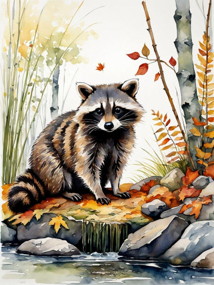 Raccoon | Diamond Painting