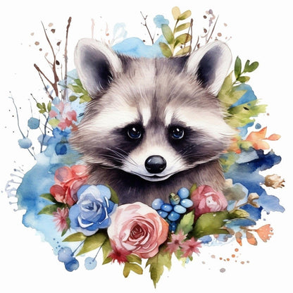 Raccoon | Diamond Painting