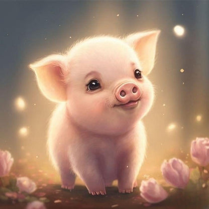 Pig | Diamond Painting