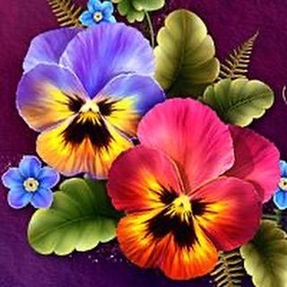 Pansy | Diamond Painting