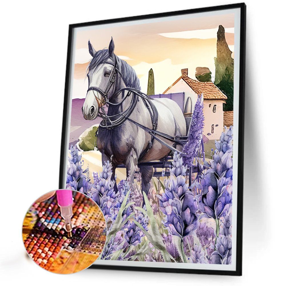 Flower Lavender | Diamond Painting