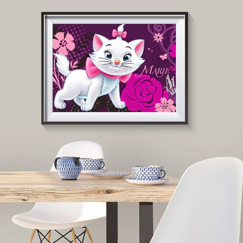 Cat Marie Aristocats | Diamond Painting