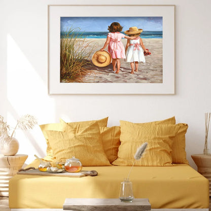 Beautiful Girl | Diamond Painting