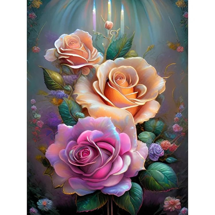 Colorful Flower | Diamond Painting