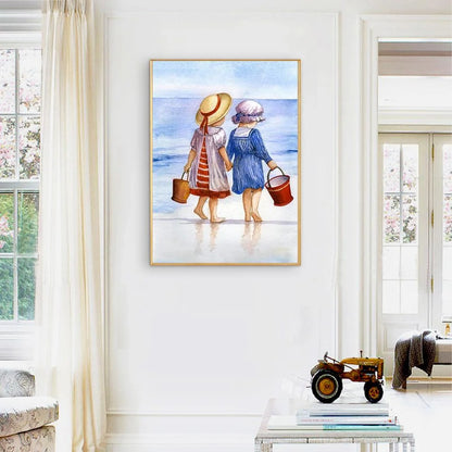 Beautiful Girl | Diamond Painting