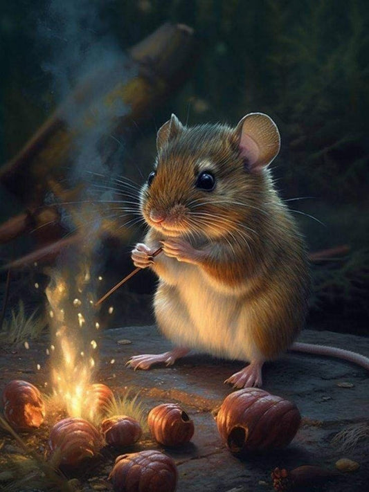 Mouse Rat | Diamond Painting