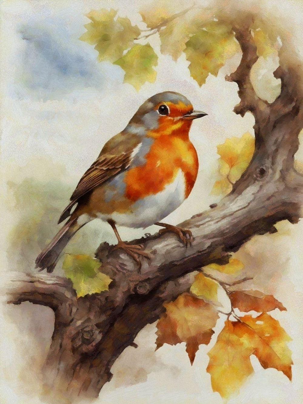 Robin Bird | Diamond Painting