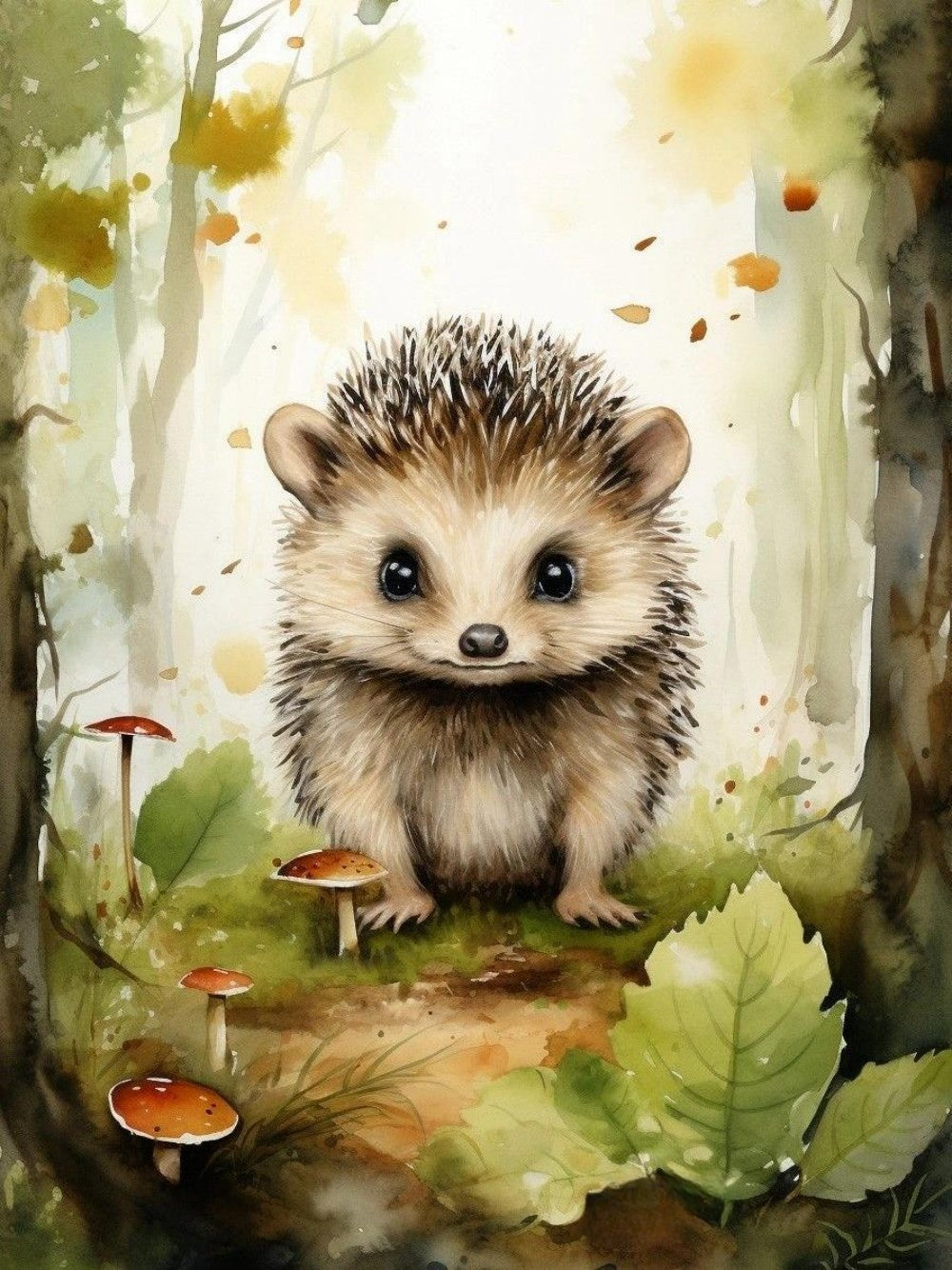 Hedgehog | Diamond Painting