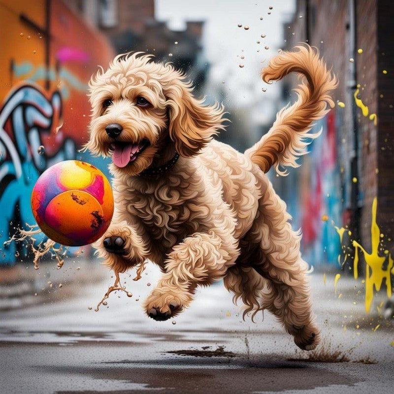 Labradoodle Dog | Diamond Painting