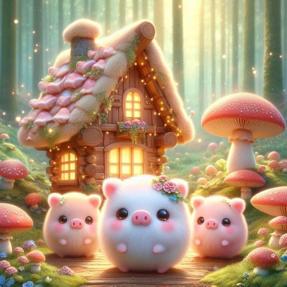 Pig | Diamond Painting