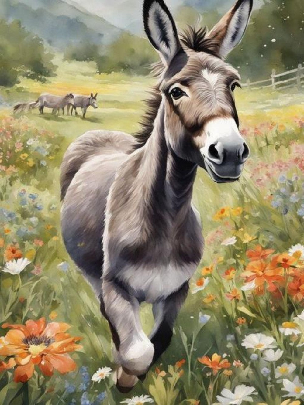 Donkey | Diamond Painting
