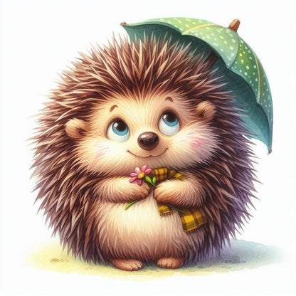 Hedgehog | Diamond Painting