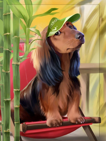 Dachshund Dog | Diamond Painting