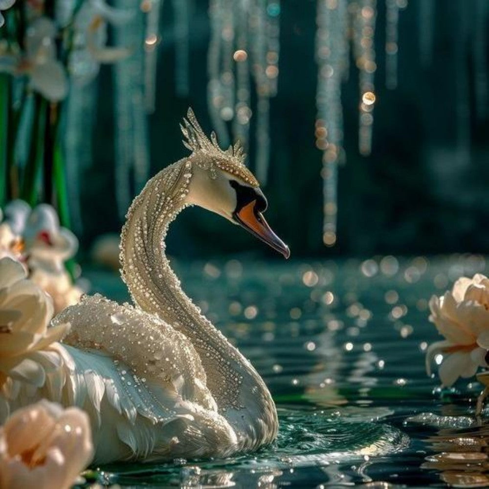 Swan | Diamond Painting