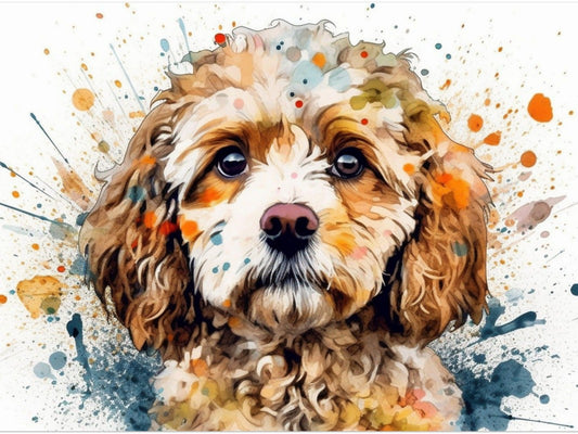 Cavapoo Dog | Diamond Painting