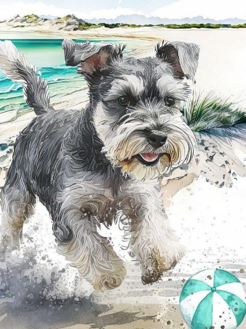 Dog Schnauzer | Diamond Painting