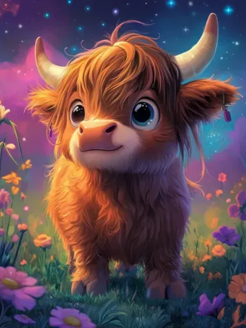 Highland Cow | Diamond Painting