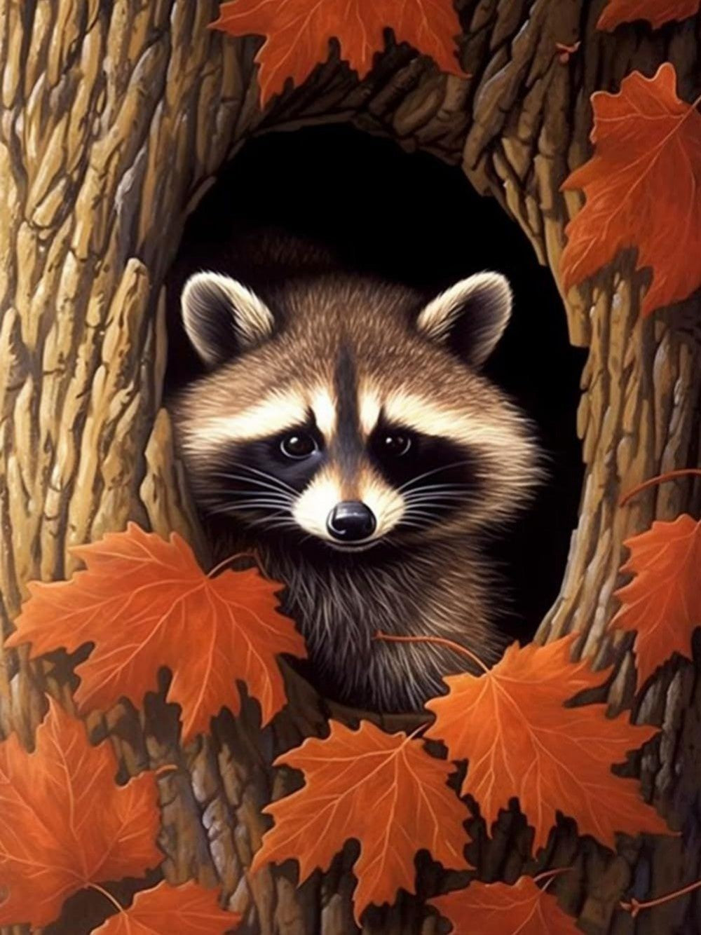 Raccoon | Diamond Painting