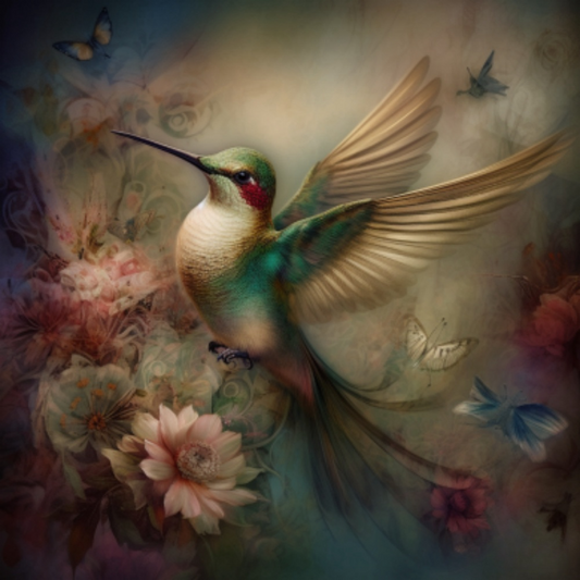 Hummingbird | Diamond Painting