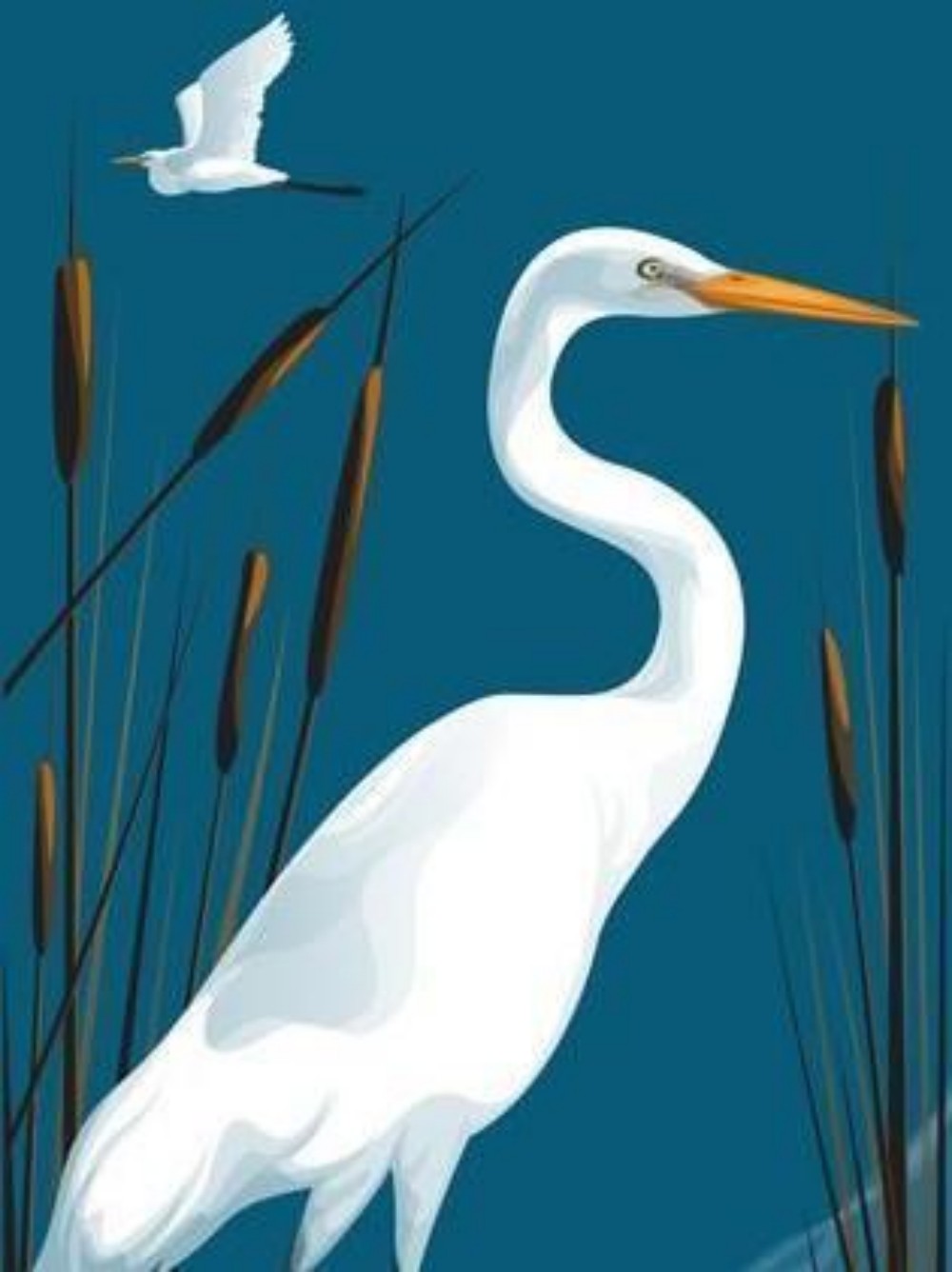 Blue Heron | Diamond Painting