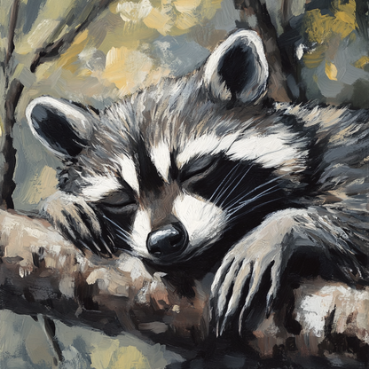Raccoon | Diamond Painting