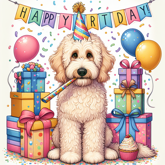 Goldendoodle Dog | Diamond Painting