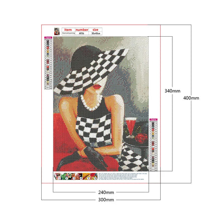 Beautiful Girl | Diamond Painting