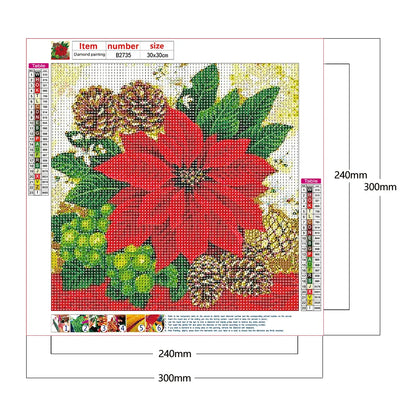 Red Flower | Diamond Painting