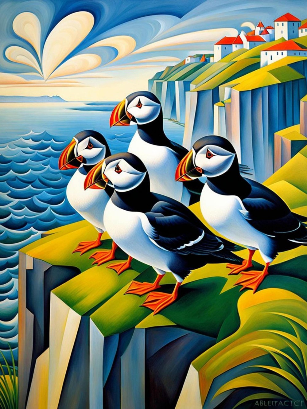 Puffin | Diamond Painting