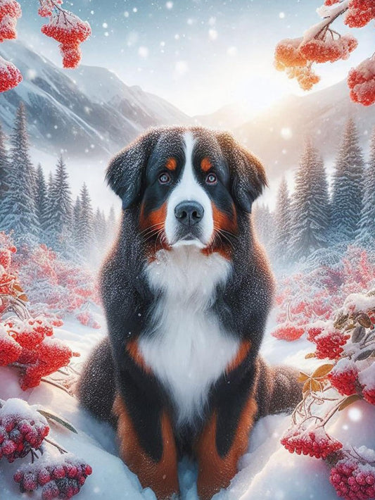 Bernese Mountain Dog | Diamond Painting