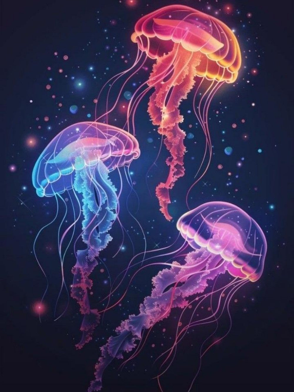 Jellyfish | Diamond Painting