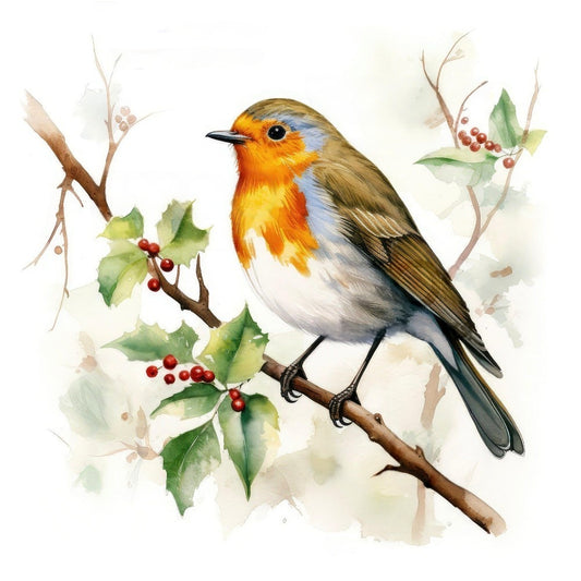 Robin Bird | Diamond Painting