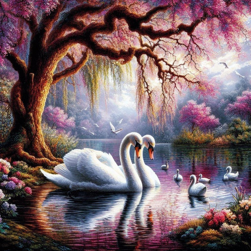 Swan | Diamond Painting