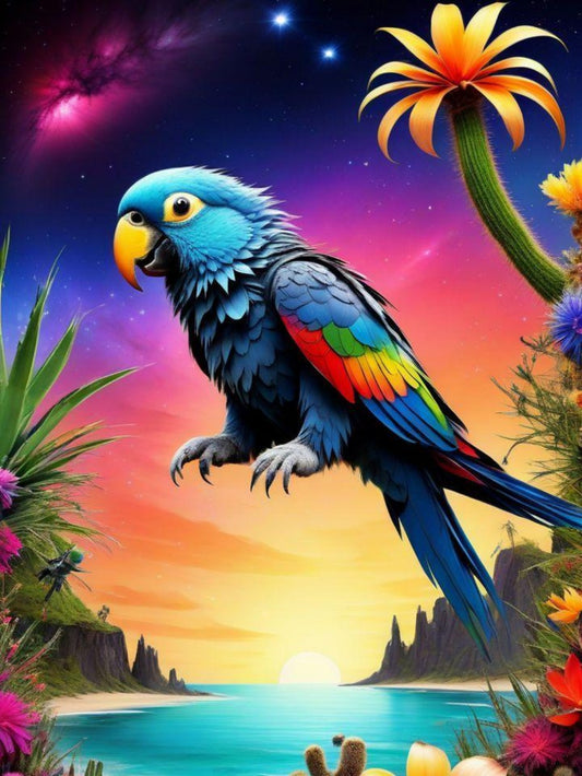 Macaw | Diamond Painting