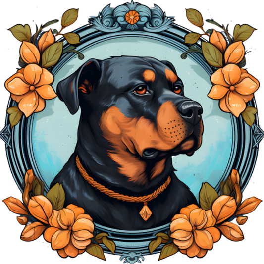 Rottweiler Dog | Diamond Painting