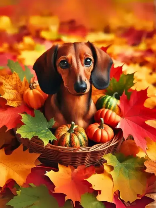 Dachshund Dog | Diamond Painting