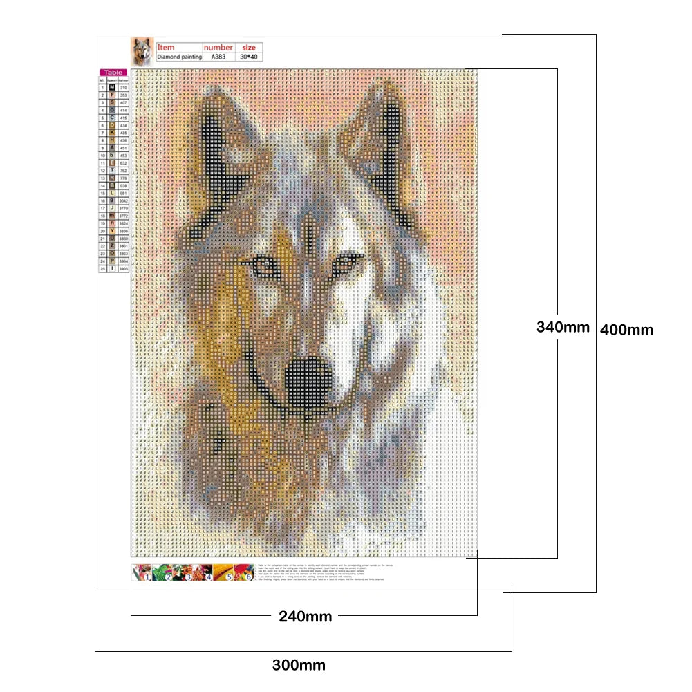 Wolf | Diamond Painting