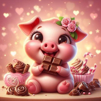 Pig | Diamond Painting