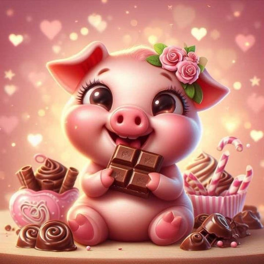 Pig | Diamond Painting