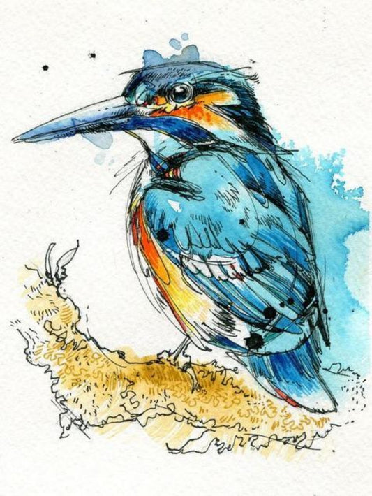 Kingfisher | Diamond Painting