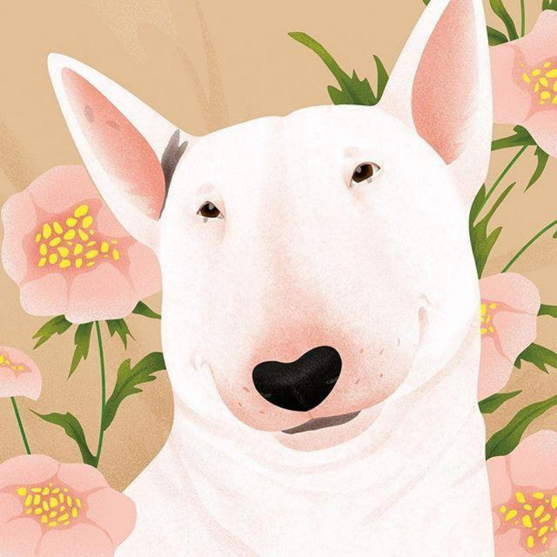 English Bull Terrier Dog | Diamond Painting
