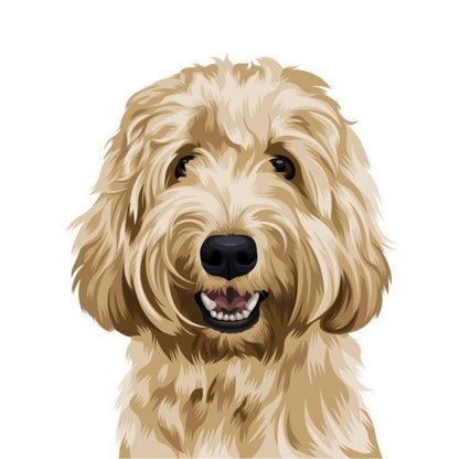 Labradoodle Dog | Diamond Painting
