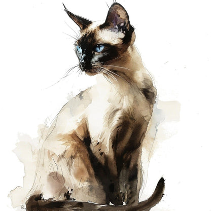 Siamese Cat | Diamond Painting