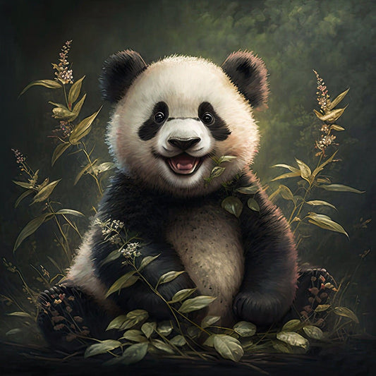 Panda | Diamond Painting