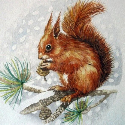 Squirrel | Diamond Painting