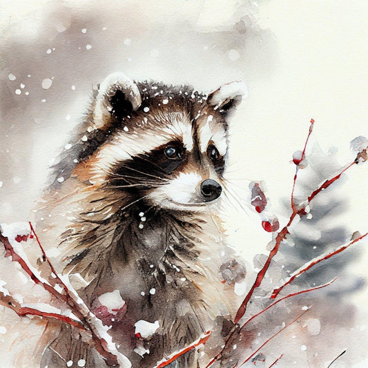 Raccoon | Diamond Painting